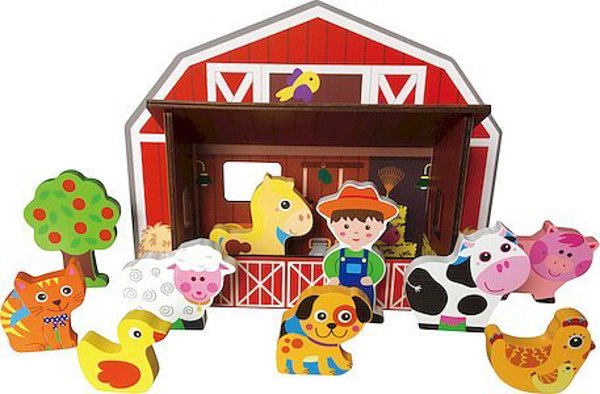 Smily Play Farma drewniany domek SmilyPlay SPW84946 49467