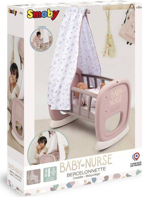 Κούνια με Ουρανό για Κούκλα SMOBY Baby Nurse