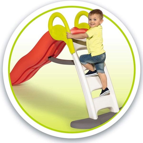 Smoby Τσουλήθρα Funny II 200cm κόκκινη (7600820402)