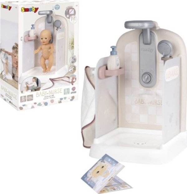 Smoby Baby Nurse Ντους Παιχνιδιού για Κούκλες, Ηλικίες 3+ Ετών