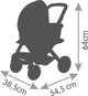 Καρότσι κούκλας Smoby Maxi Cosi Quinny 3 σε 1