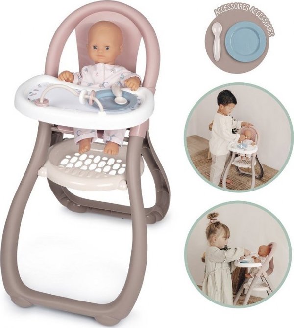 Καρεκλάκι Φαγητού για Κούκλες Smoby Baby Nurse