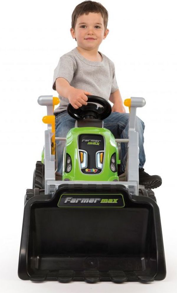 Smoby Τρακτέρ Farmer Max με ρυμουλκούμενο - GXP-606069