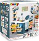 Smoby SMOBY Maximarket Καρότσι με Ηλεκτρονική Ταμειακή Μηχανή με Σαρωτή Ζυγαριά και Ψυγείο