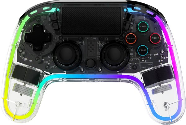 Ασύρματο χειριστήριο παιχνιδιών RGB Snakebyte, PS4