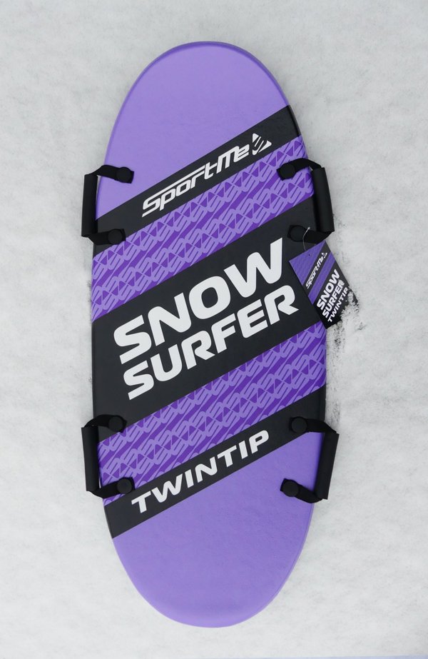 Δίδυμο Snow Surfer Twintip 115 - δίδυμο κάθισμα, μωβ