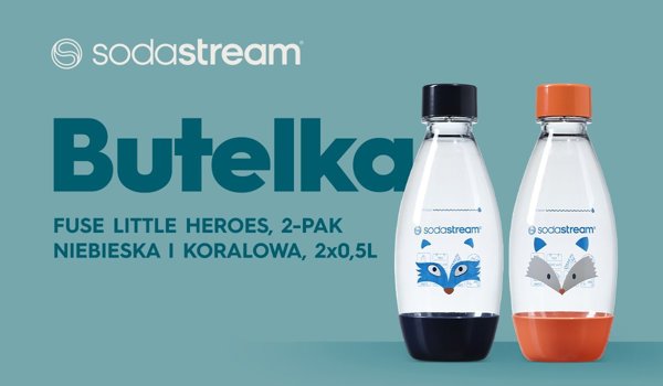 Sodastream Fuse Little Heroes 2x0,5L