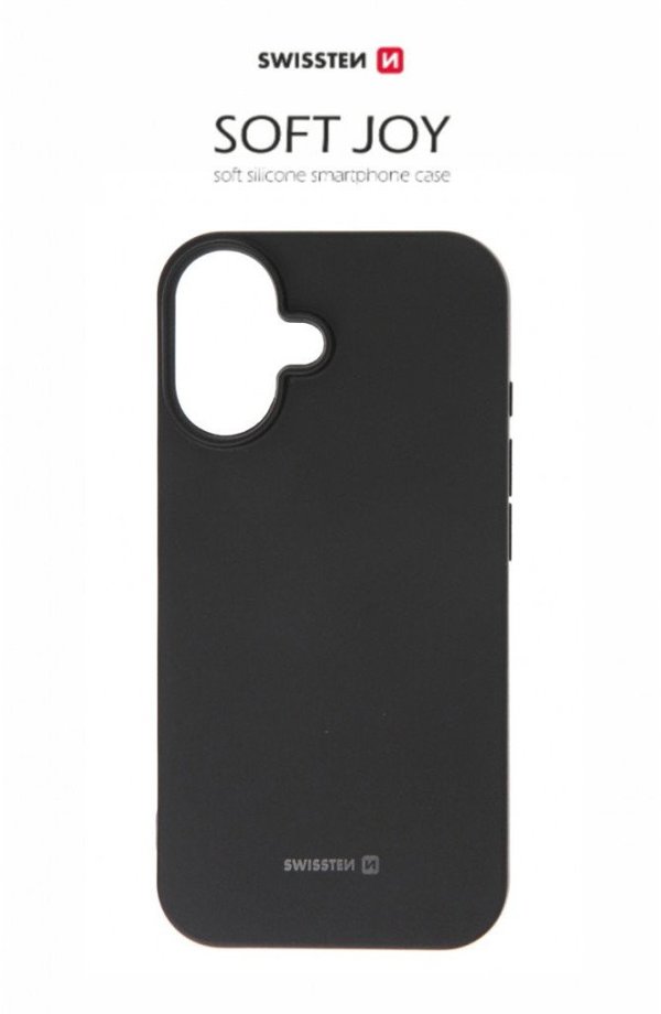 Θήκη Soft Joy για Apple iPhone 16e - Μαύρο