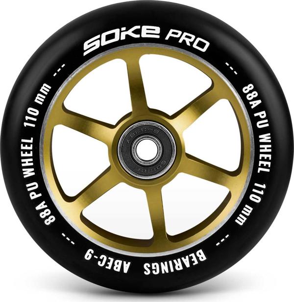 Soke Σετ 2 Χρυσών Ρόδων Scooter 110mm