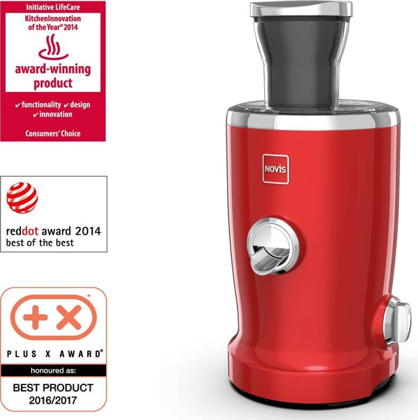 Αποχυμωτής Novis NOVIS Vita Juicer SX-3 VDE, κόκκινο