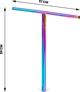Soke Kierownica T-Bar Soke do hulajnogi wyczynowej neochrome 59 cm