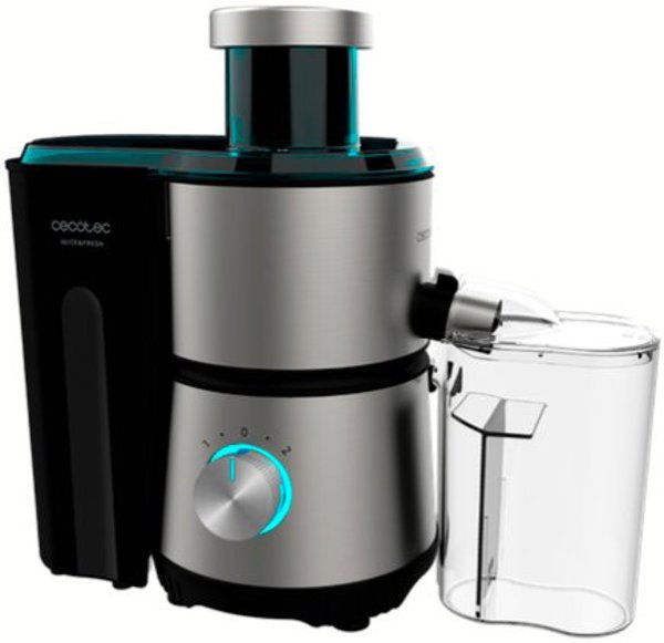Αποχυμωτής Cecotec Juice&Fresh 400 Titan Black, 400W, Μαύρο