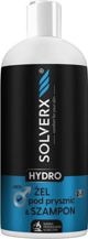 Solverx Solverx Hydro τζελ ντους και σαμπουάν 2 σε 1 για άνδρες 400ml