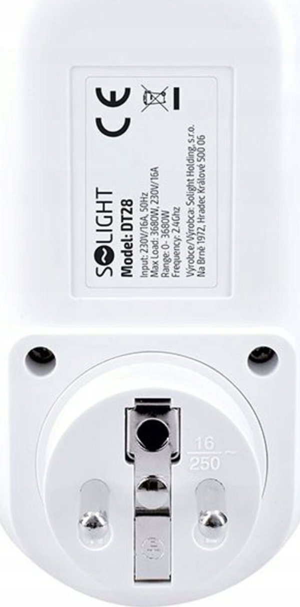 Solight Solight έξυπνος WIFI μετρητής κατανάλωσης ηλεκτρικής ενέργειας