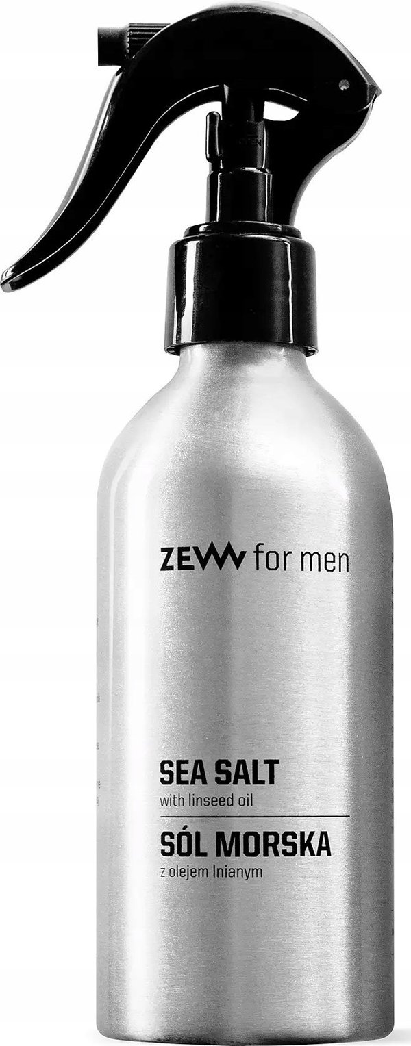 ZEW FOR MEN_Σπρέι θαλασσινού αλατιού με λιναρόσπορο 240ml