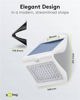 Solarny kinkiet LED z czujnikiem ruchu, 4 W