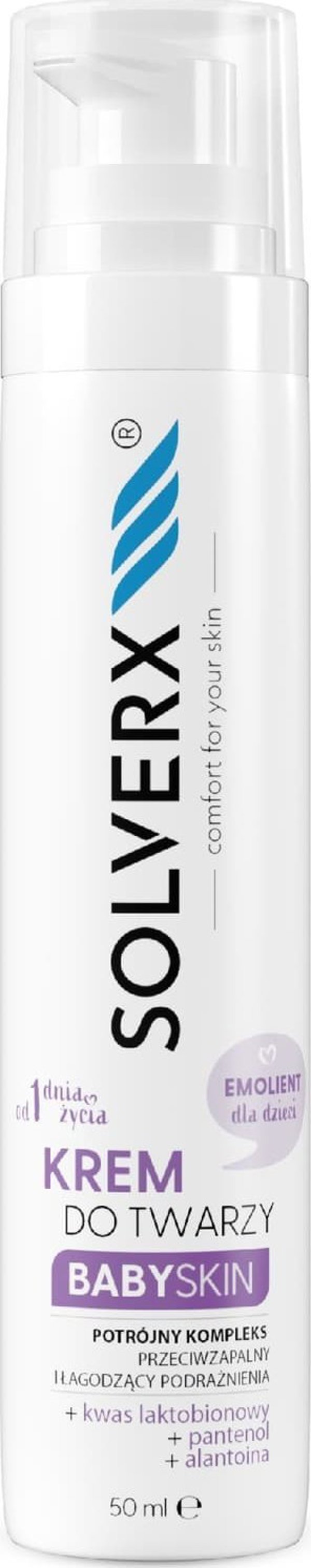 Solverx SOLVERX BABY SKIN Κρέμα προσώπου 50ml&