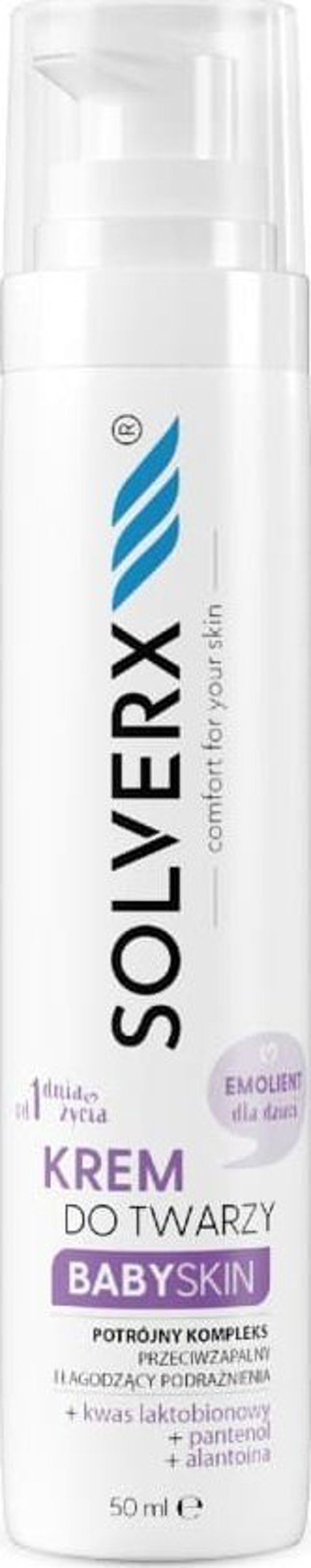 Solverx SOLVERX BABY SKIN Κρέμα προσώπου 50ml&