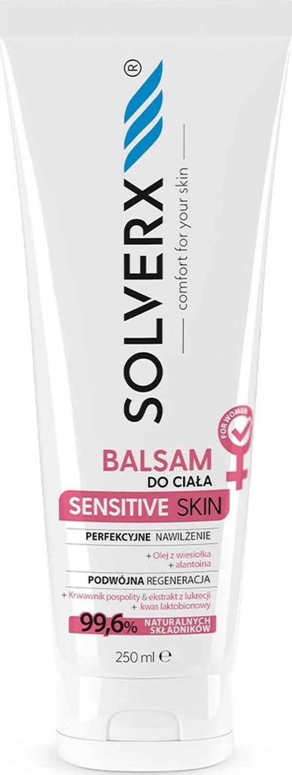 Solverx SENSITIVE SKIN Βάλσαμο σώματος για γυναίκες 250ml