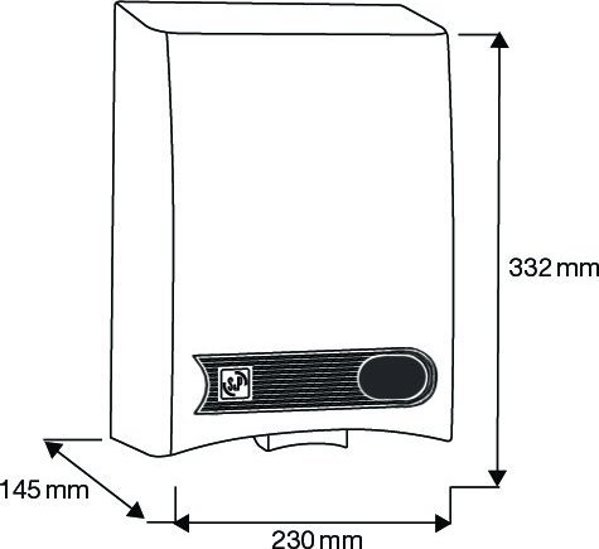 Στεγνωτήρας χεριών SolerPalau Soler amp Palau SL-2002, 230V50, 5245003800