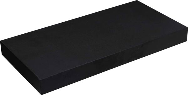 Songmics Ράφι Τοίχου VASAGLE Ξύλινο, Καφέ, 40 x 20 x 3,8 cm