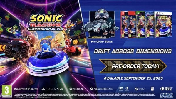 SONIC RACING: CROSSWORLDS SWITCH
