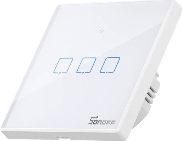 Sonoff Διακόπτης αφής WiFi + RF 433 Sonoff T2 TX (3-καναλιών) νέα έκδοση