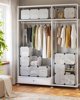 Songmics Storage Organizer, 15 θέσεις για ρούχα παπούτσια Βιβλία παιχνιδιών, εύκολο στη συναρμολόγηση, λευκό 13585952 6955880334599