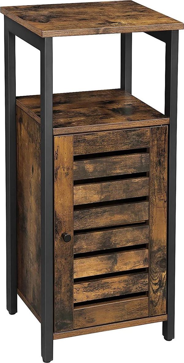 Songmics κομοδίνα με 2 ράφια 37x30x81 cm Vintage VESAGLE 8703485 6955880358434