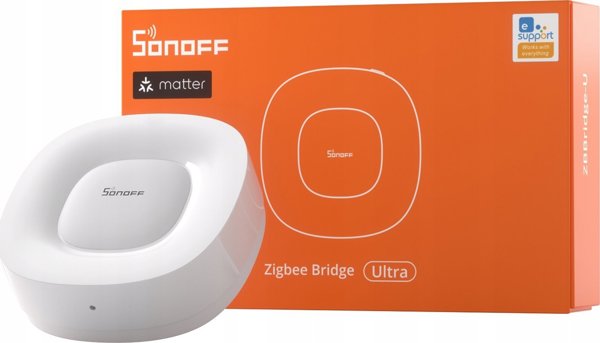 Γέφυρα Sonoff Matter ZigBee Bridge Ultra SONOFF ZBBridge-U (RJ45 LAN, 1.5 GHz, 1 GB RAM, 8 GB)