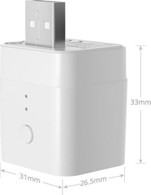 Sonoff Έξυπνος προσαρμογέας, διακόπτης USB ZigBee SONOFF ZBMicro (μέγιστο 36W)
