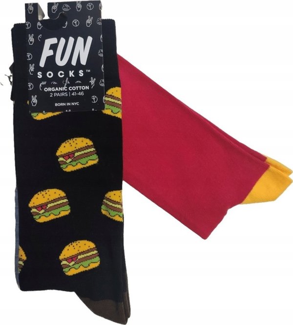 Sony FUNSOCKS Motifs 2PPK Socks FU71113-3118 Wielokolorowe 41-46