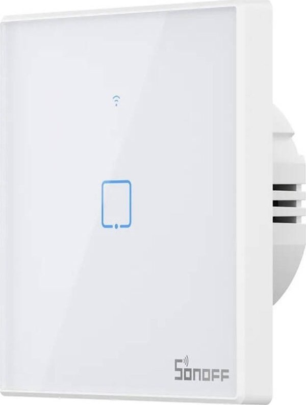 Sonoff Διακόπτης αφής WiFi + RF 433 Sonoff T2 TX (1-καναλιού) νέα έκδοση