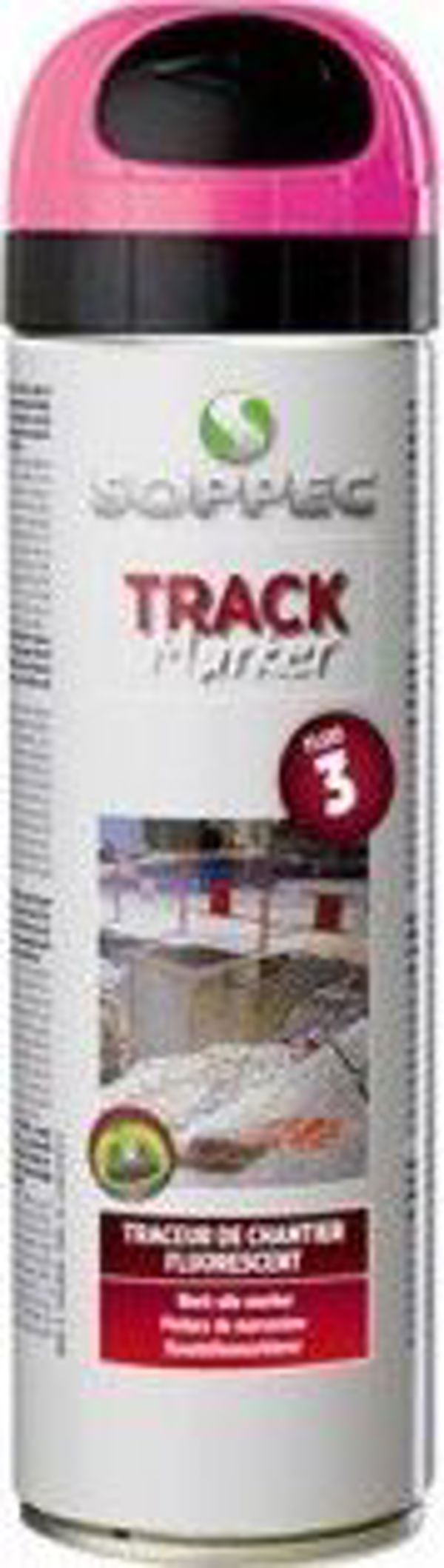 Σπρέι χρώματος γεωδαισίας Soppec Track Marker Ροζ 500 ml