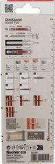 Sourcing DuoXpand πείρος με βίδα 10x80 FUS, 4 τεμ.