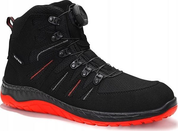 Sourcing Shoes ELTEN Maddox Boa Mid ESD S3 SRC, black/red 45