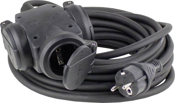 Sourcing Καλώδιο επέκτασης με τριπολικό SCHWABE H07RN-F 3G2.5 5m