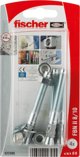 Sourcing Μεταλλικό αγκύριο σφήνας FBN II 8/10 (8x71), 4 τεμ.