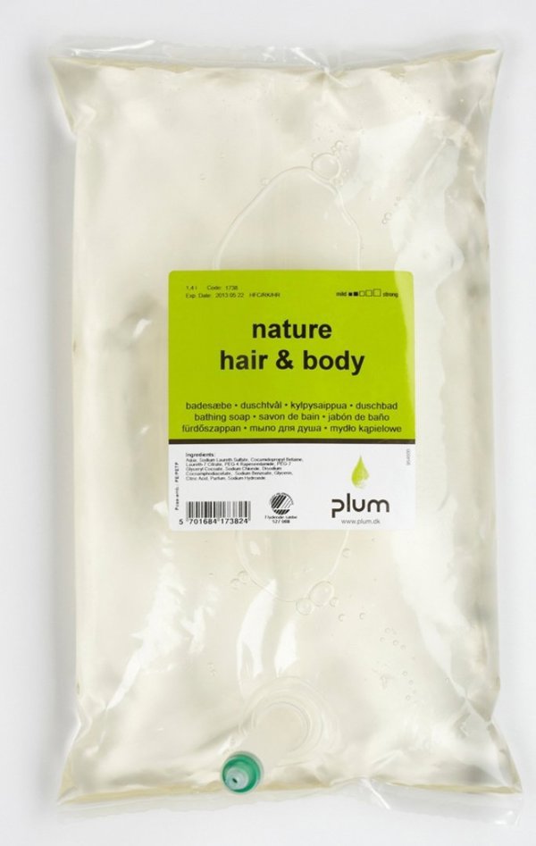 Sourcing Shampoo PLUM Fresh Hair and Body