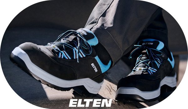 Sourcing Shoes ELTEN Livas black red low ESD S1P, black 42