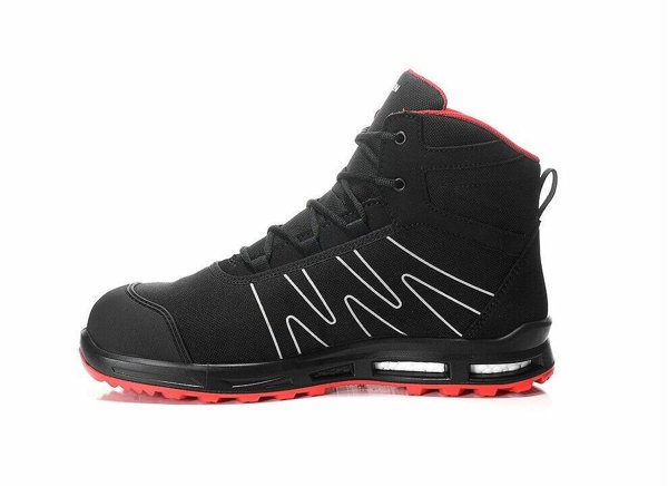 Sourcing Shoes ELTEN ENNO XXT Pro Mid ESD S3S, black/red 42