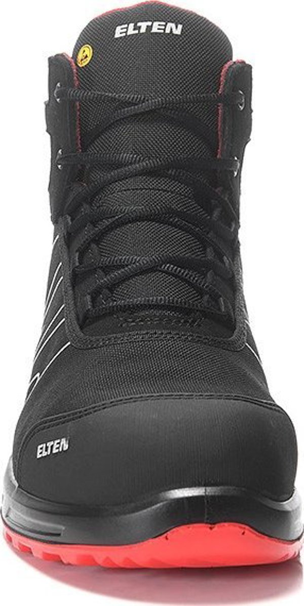 Sourcing Boots ELTEN ENNO XXT Pro Mid ESD S3S, black/red 44