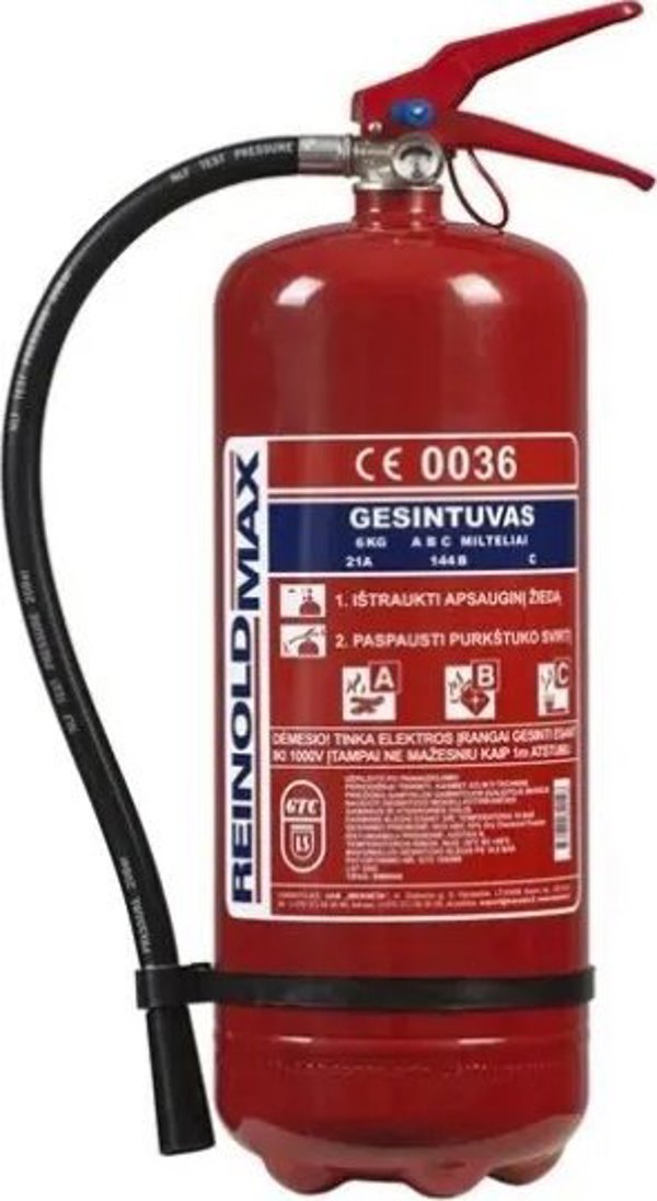 Sourcing FIRE EXTINGUISHER 6KG LV-EE REINOLDMAX