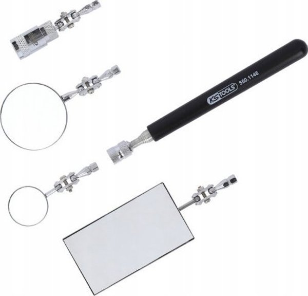 Σετ καθρεφτών 5 τεμαχίων Sourcing KS TOOLS