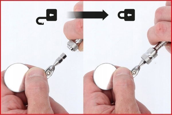Σετ καθρεφτών 5 τεμαχίων Sourcing KS TOOLS