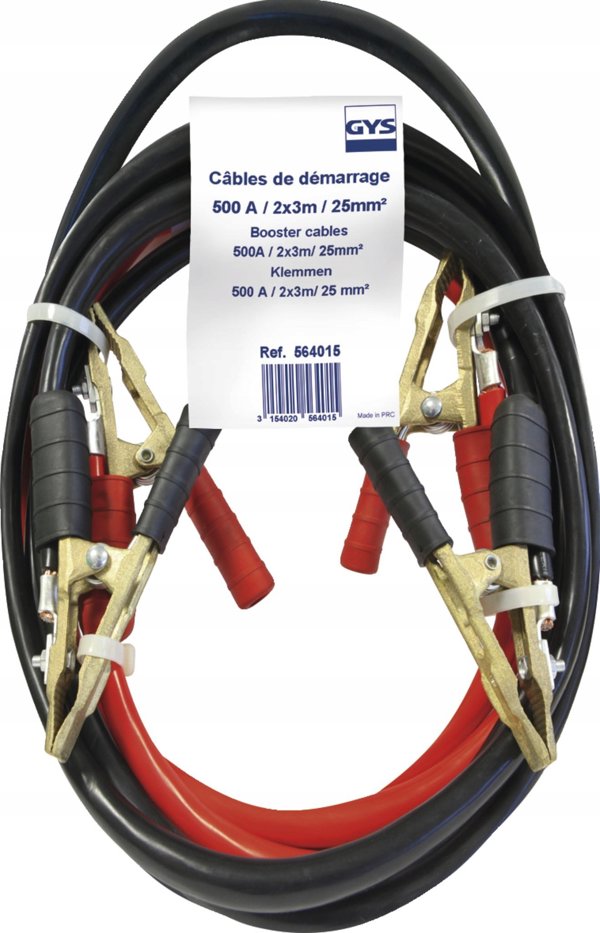 Sourcing Starter wires 500A 2x3M. 25mm2 GYS