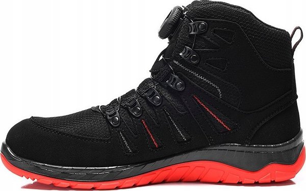 Sourcing Shoes ELTEN Maddox Boa Mid ESD S3 SRC, black/red 46