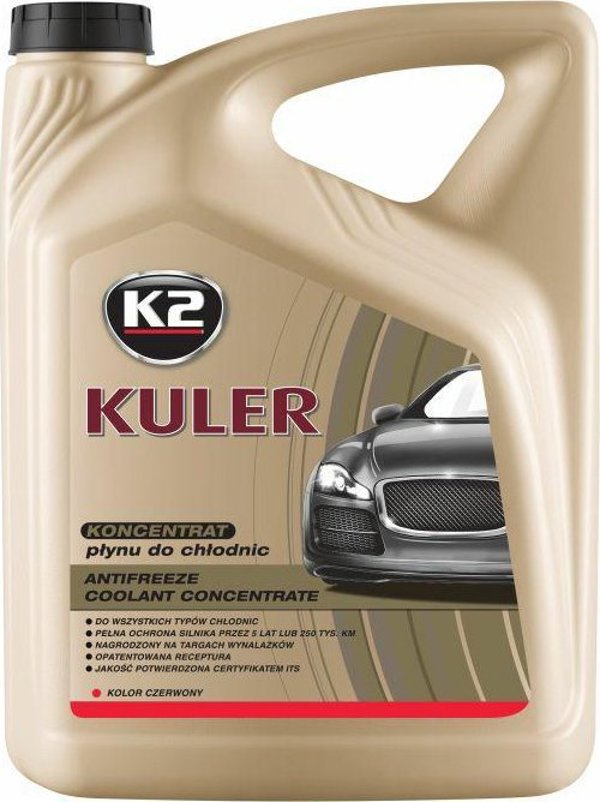 Υγρό Ψυγείου K2 KULER RADIATOR FLUID CONC. 5L RED