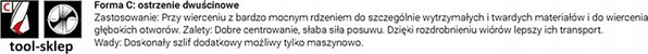 Τρυπάνι μετάλλου Sourcing για ανοξείδωτο χάλυβα RUKO HSS-Co O 14.0 mm