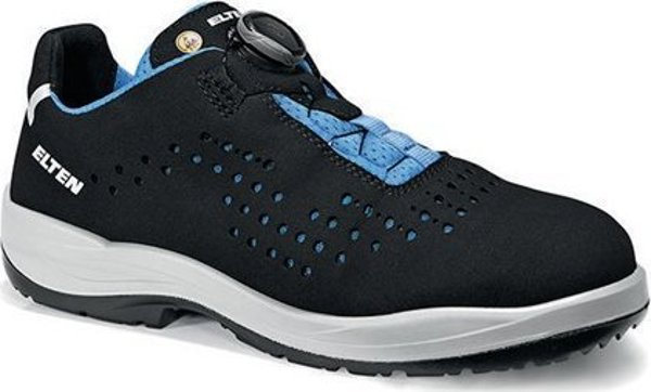 Sourcing Γυναικεία παπούτσια ELTEN Impulse Lady Boa Aqua Low ESD S1P, μαύρο 40